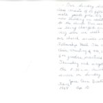 Jane Bradley letter