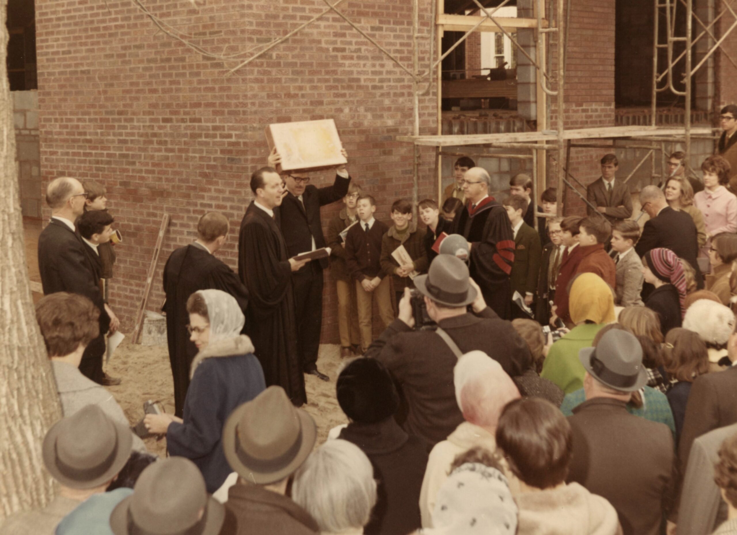 Placing time capsule